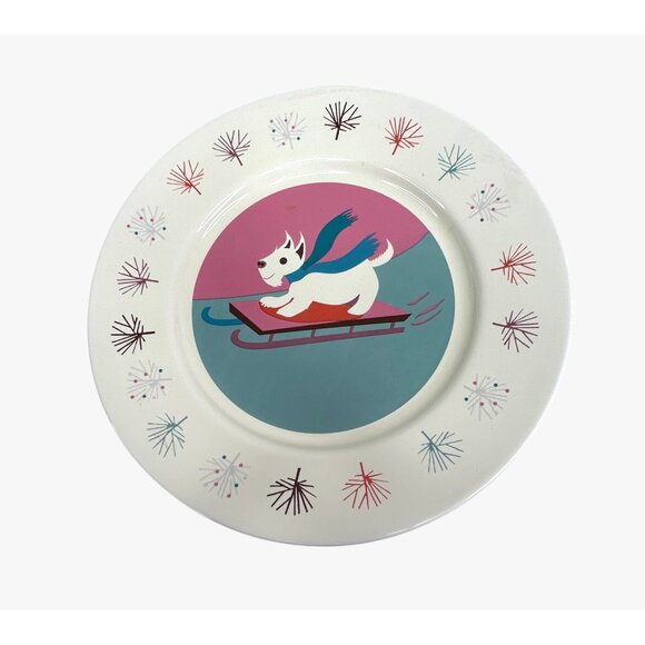 Vintage Garnet Hill Portugal Winter Animal Plates Set Of 3  9 1/4"  Rare - Picture 3 of 10